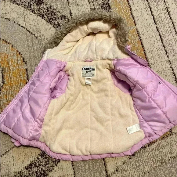 Oshkosh Purple Unicorn Coat - Picture 5 of 7
